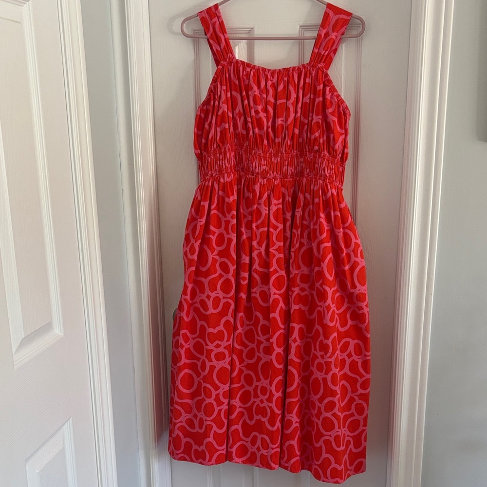 Vibrant Dress with A-Silhouette-XL